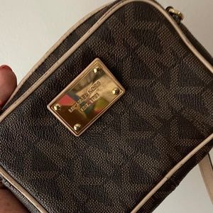 Michael Kors Brown Purse - Mini Crossbody